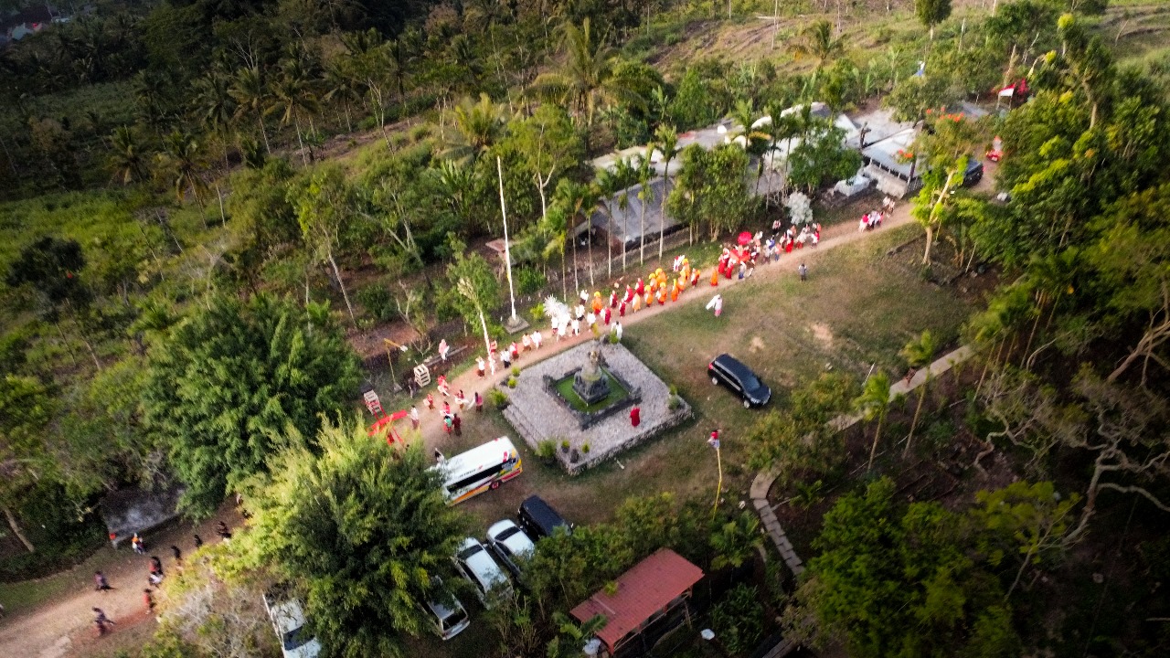 Penyambutan Pratima Bhagavati Vajrayogini