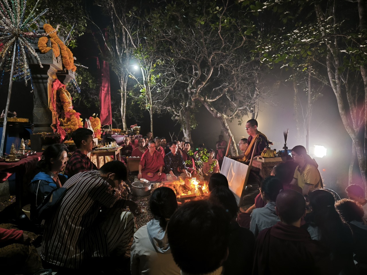 Agnihotra Yajna kepada Bhagavati Vajrayogin