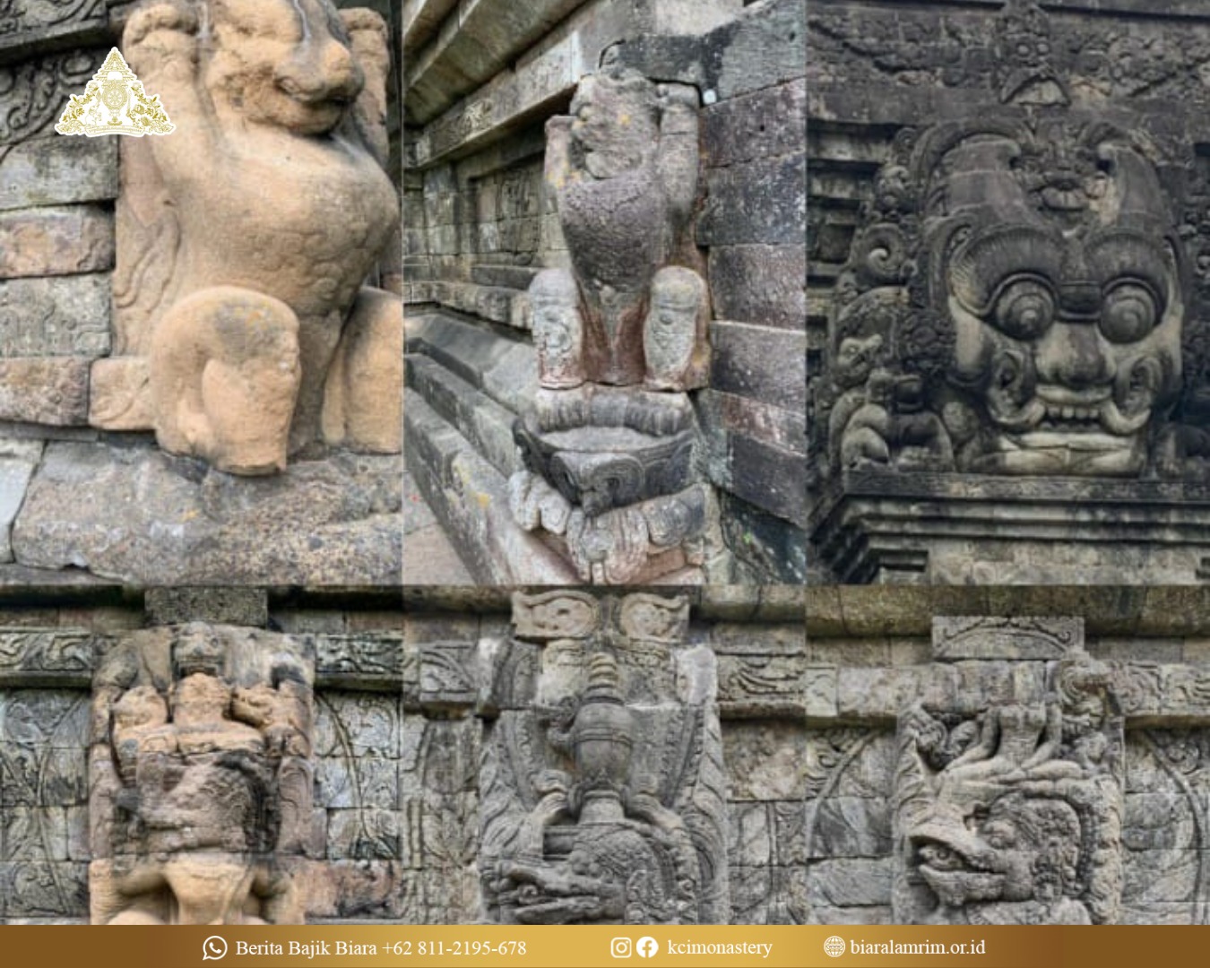 gambar Relief Garudeya di Candi Kidal, Rimbi, dan Kedaton