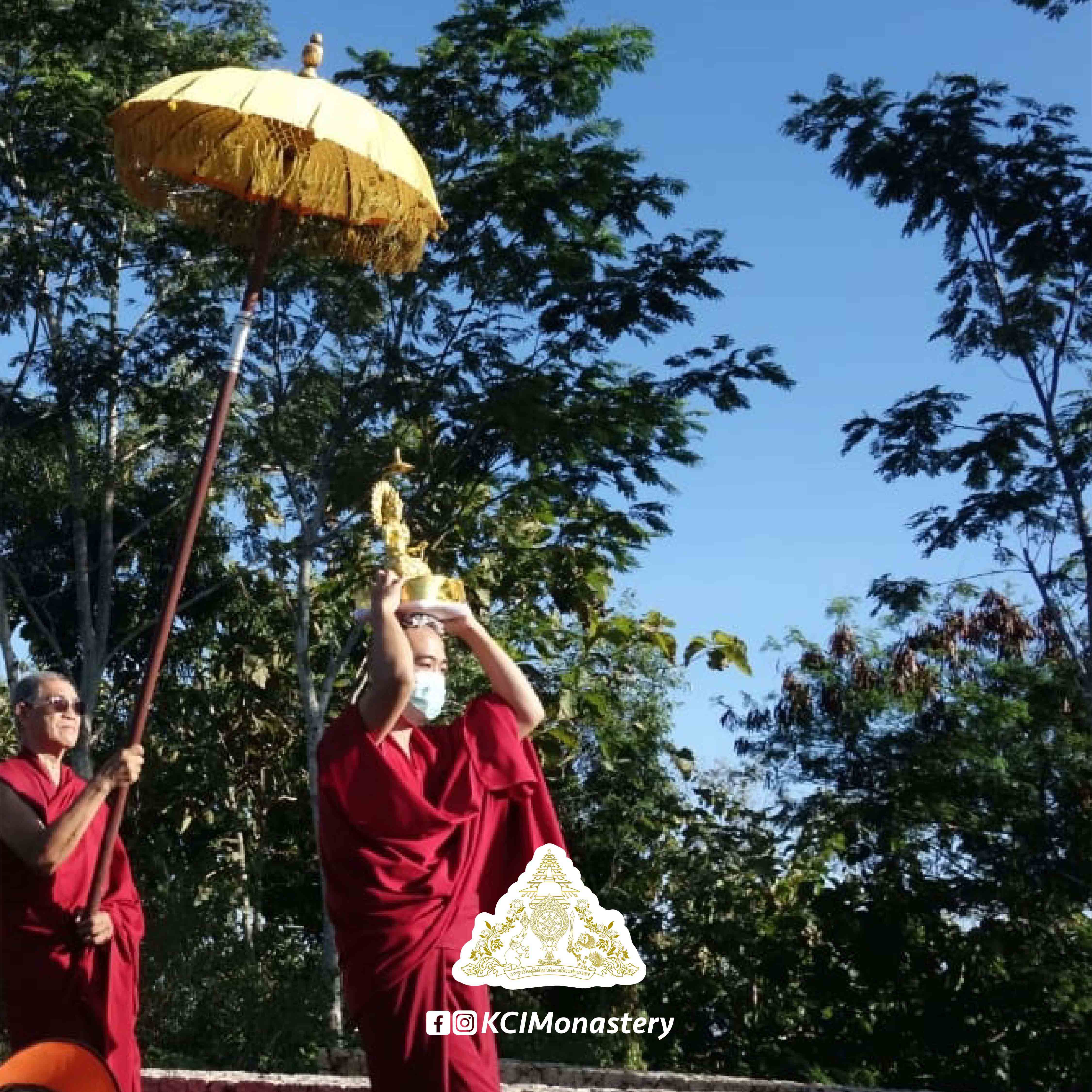 Mengundang Dewi Sri untuk tinggal dan Memberkahi Biara