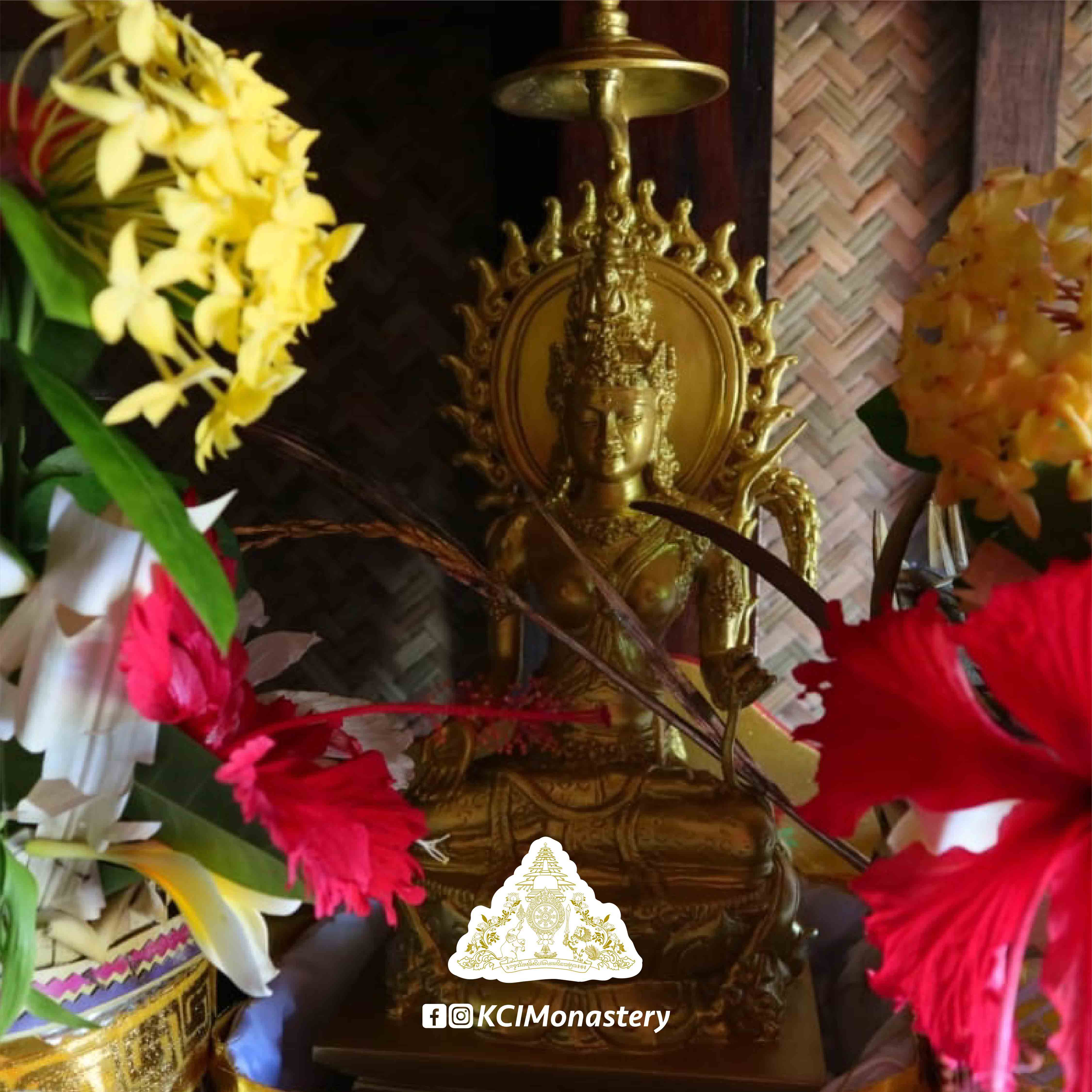 Mengundang Dewi Sri untuk tinggal dan Memberkahi Biara