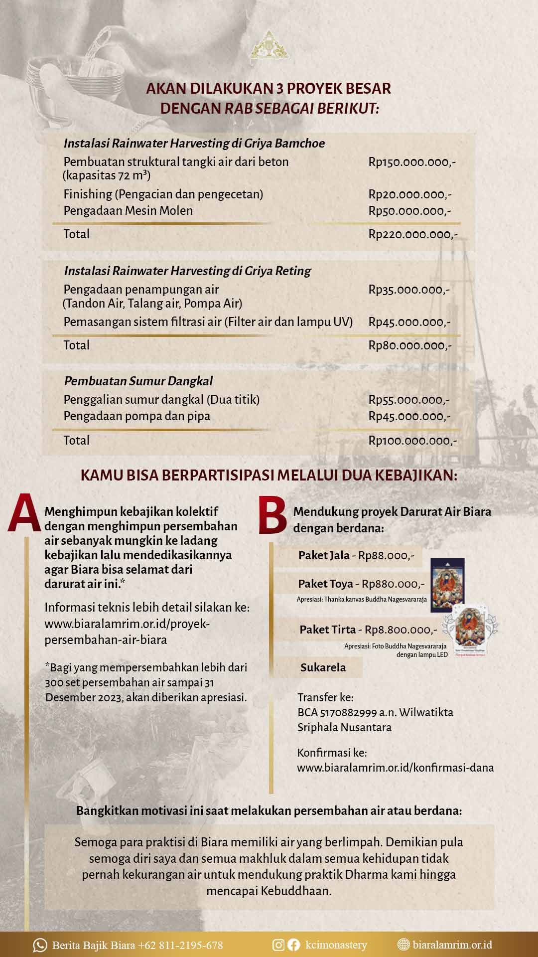 Biara Darurat Air